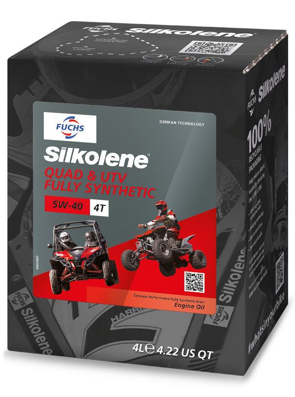 FUCHS Silkolene Quad ATV 5W-40 Motorcycle Oil